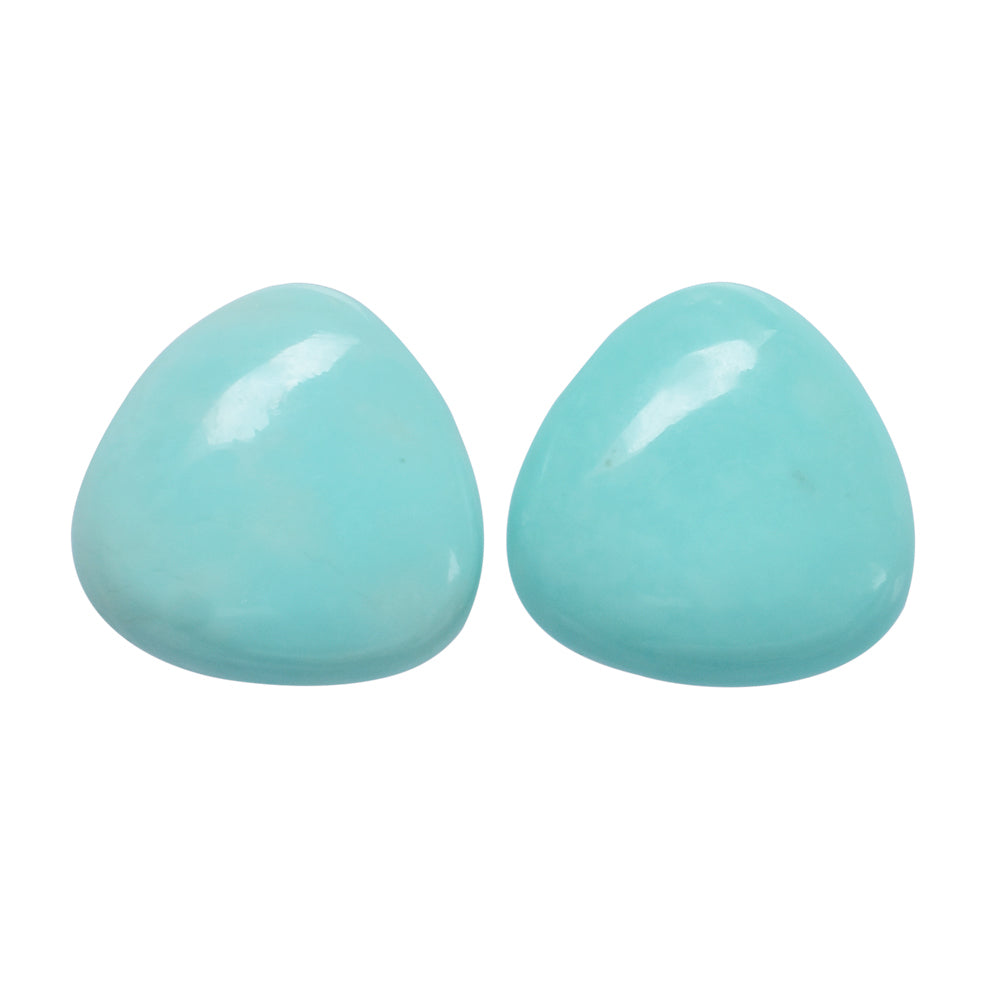 TURQUOISE TRILLION CAB 15MM 6.23 Cts.