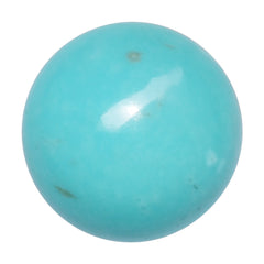 TURQUOISE ROUND CAB (FLAT) 10MM 2.71 Cts.