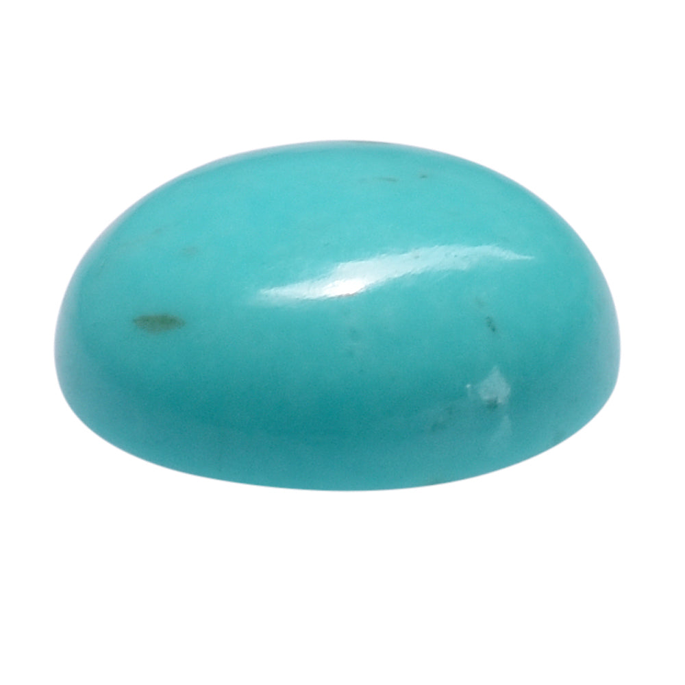 TURQUOISE ROUND CAB (FLAT) 10MM 2.71 Cts.