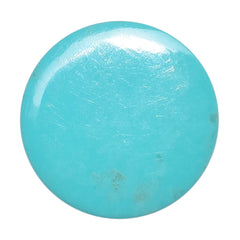 TURQUOISE ROUND CAB (FLAT) 10MM 2.71 Cts.