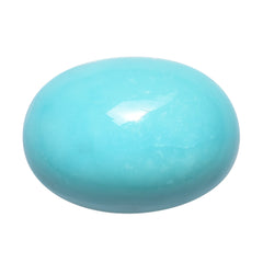 TURQUOISE OVAL CAB (BLUE) 18X13MM 11.79 Cts.