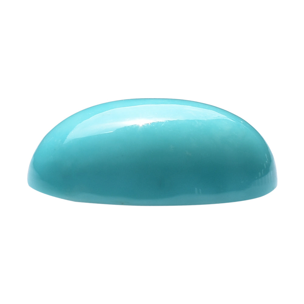 TURQUOISE OVAL CAB (BLUE) 18X13MM 11.79 Cts.