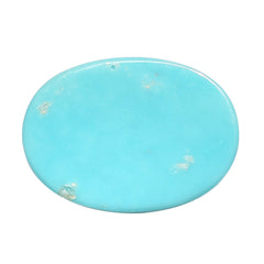 TURQUOISE OVAL CAB (BLUE) 18X13MM 11.79 Cts.