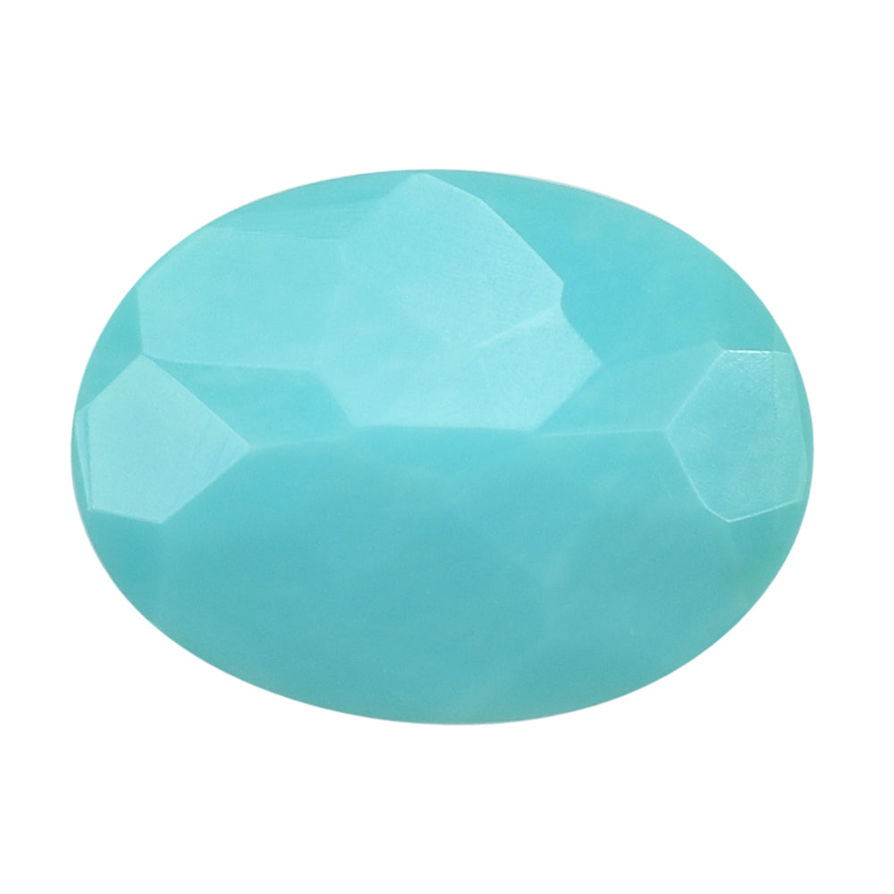 TURQUOISE CUT OVAL 12X9MM 2.80 Cts.