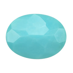 TURQUOISE CUT OVAL 12X9MM 2.80 Cts.