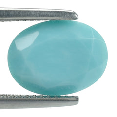 TURQUOISE CUT OVAL 12X9MM 2.80 Cts.