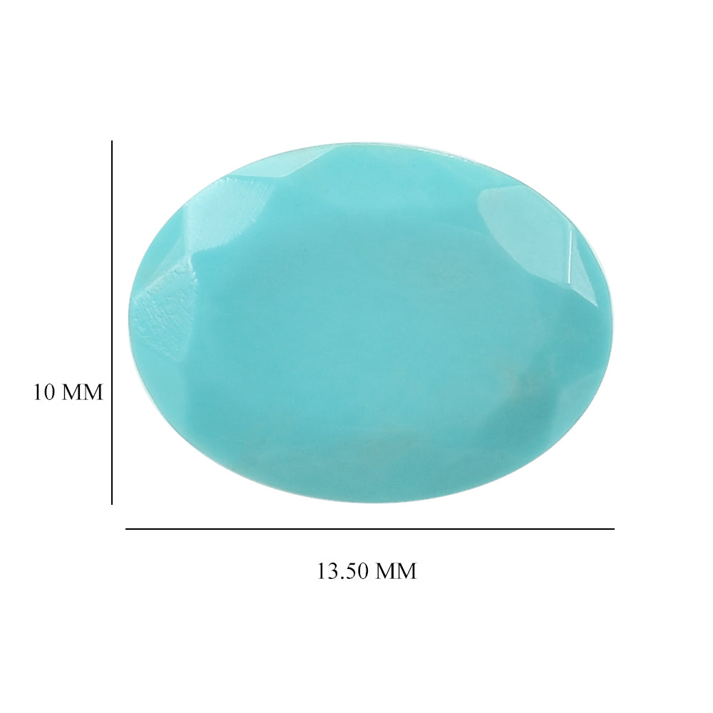 TURQUOISE CUT OVAL 13.50X10MM 4.39 Cts.