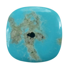 TURQUOISE IRREGULAR CUT CUSHION CAB (H/D) 14MM 8.15 Cts.