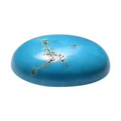 NATURAL TURQUOISE OVAL CAB 15X12MM 6.53 Cts.