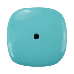 TURQUOISE IRREGULAR CUT CUSHION CAB (H/D)12MM 12.40 Cts.