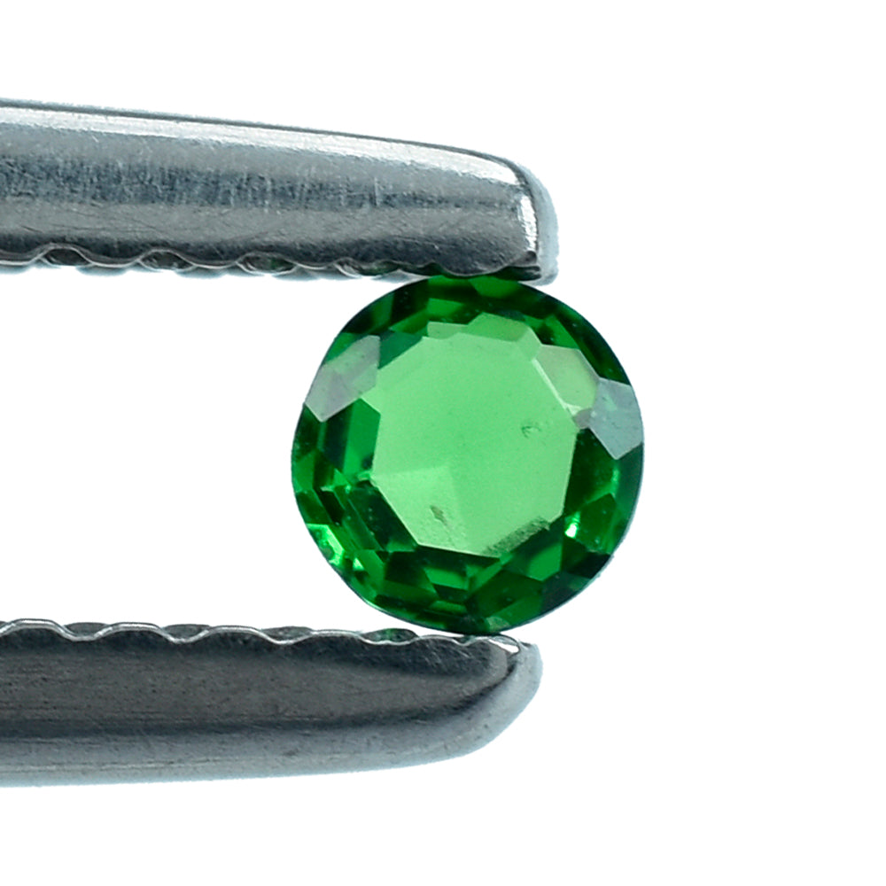 TSAVORITE STEP CUT ROUND (AAA/SI) 3.10MM 0.13 Cts.