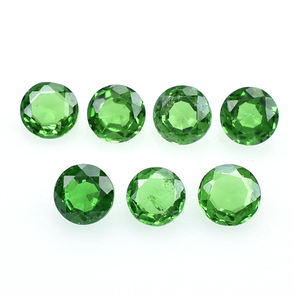 TSAVORITE STEP CUT ROUND (AAA/SI) 3.10MM 0.13 Cts.