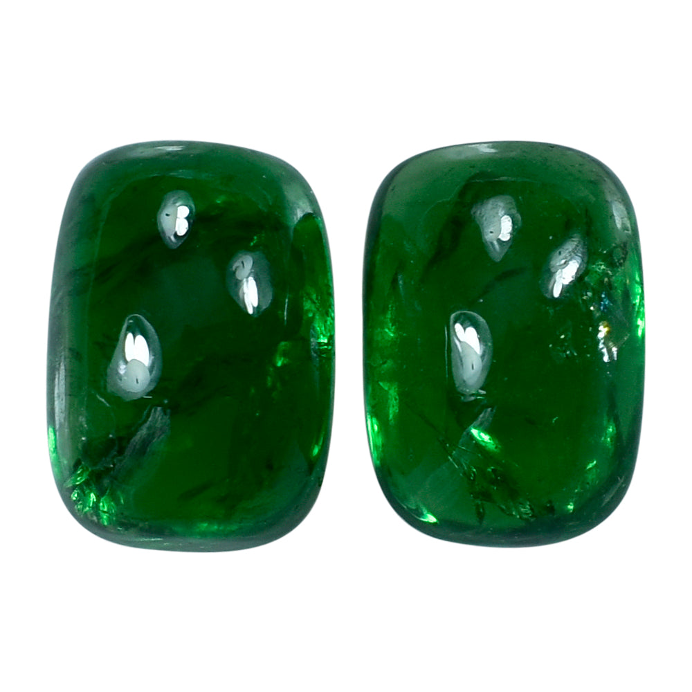 TSAVORITE CUSHION CAB (AAA/HI) 7X5MM 1.25 Cts.