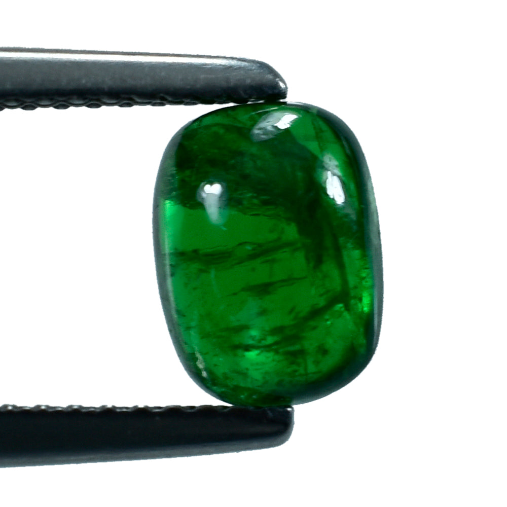 TSAVORITE CUSHION CAB (AAA/HI) 8X6MM 1.80 Cts.