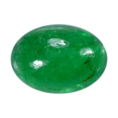 TSAVORITE OVAL CAB (MILKY) 7X5MM 1.13 Cts.