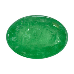 TSAVORITE OVAL CAB (MILKY) 7X5MM 1.13 Cts.