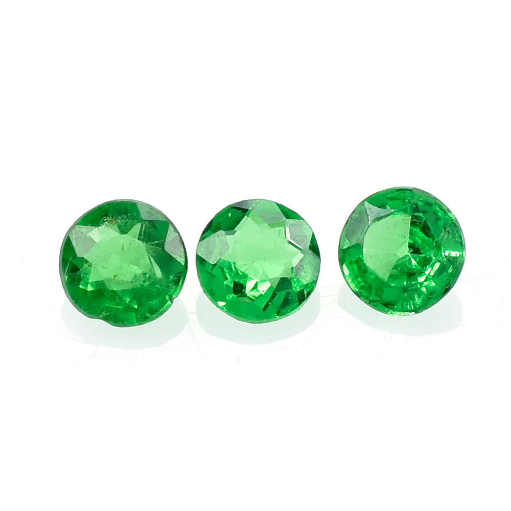 TSAVORITE CUT ROUND (AA/SI) 2.10MM 0.04 Cts.