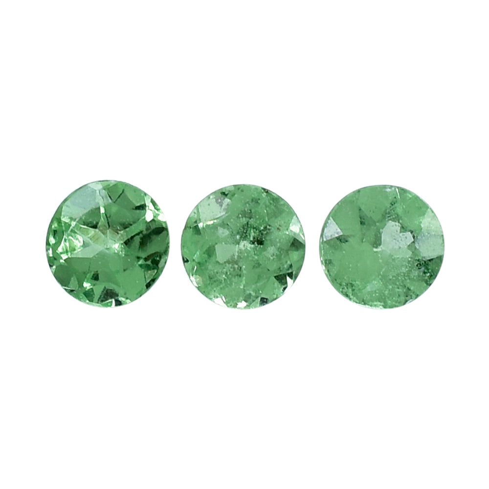 TSAVORITE CUT ROUND (A/SI) 2.25MM 0.05 Cts.