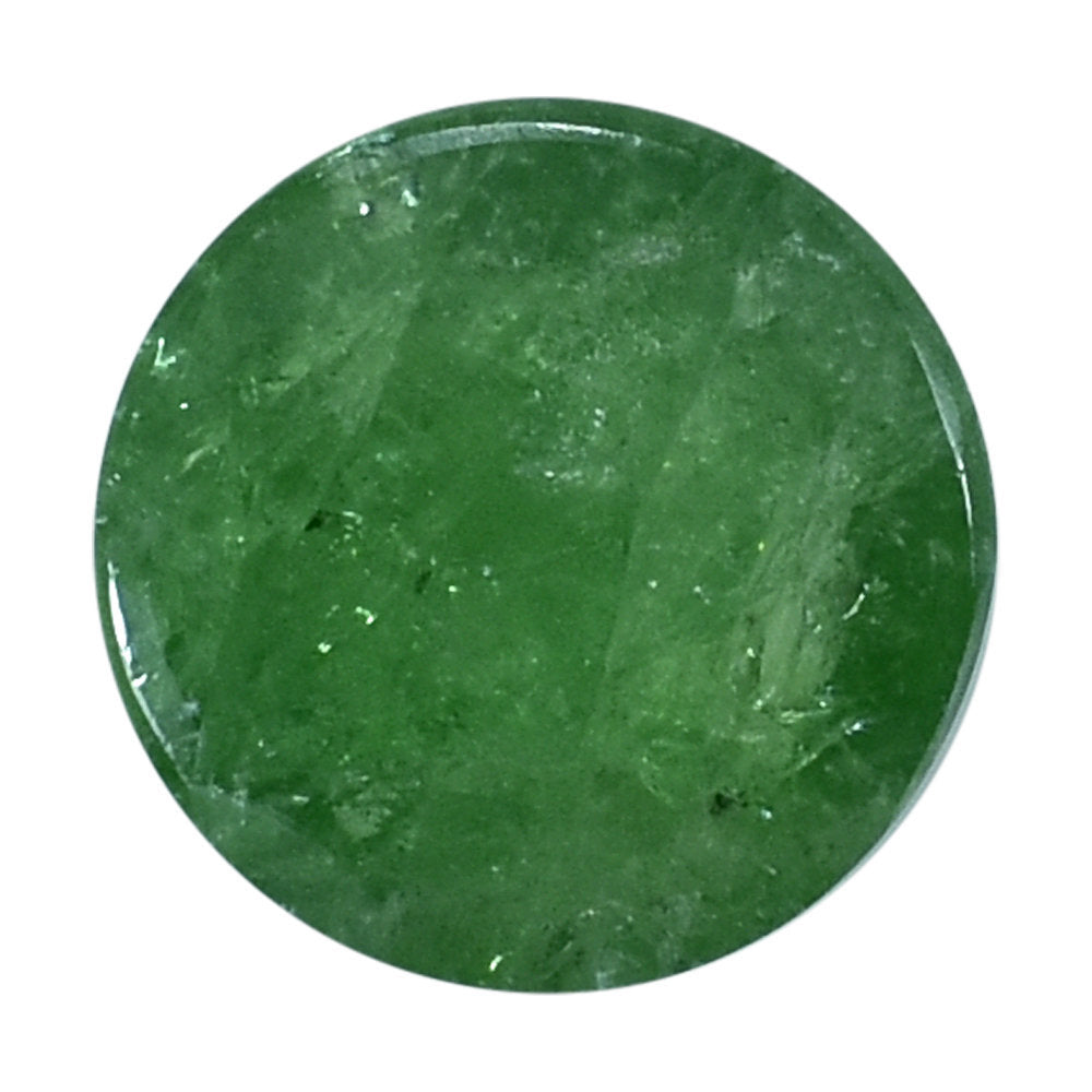 TSAVORITE ROUND CAB (MILKY) 6MM 1.22 Cts.