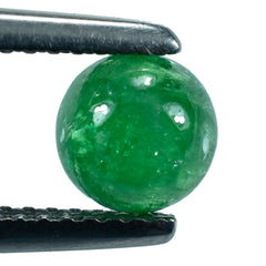 TSAVORITE ROUND CAB (MILKY) 6MM 1.22 Cts.