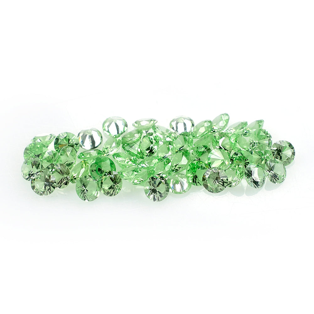 TSAVORITE DIAMOND CUT ROUND (A) 3MM 0.10 Cts.