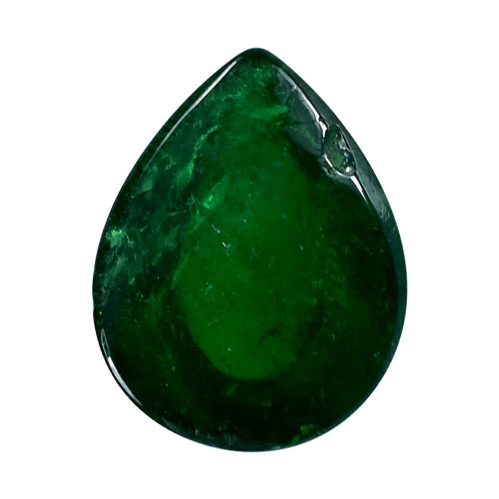 TSAVORITE PEAR CAB (AAA/HI) 9X7MM 2.45 Cts.