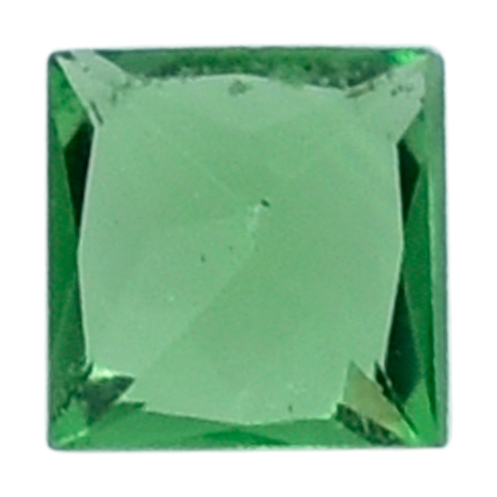 TSAVORITE PRINCESS CUT SQUARE (AA) 1.50MM 0.03 Cts.