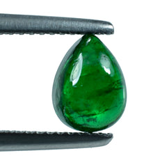 TSAVORITE PEAR CAB (AAA/HI) 8X6MM 1.80 Cts.