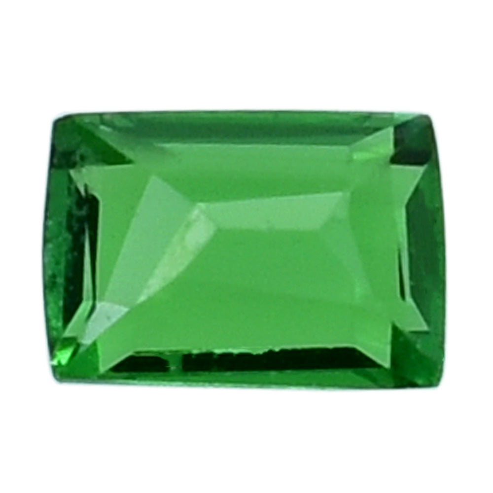 TSAVORITE (AAA)(CLEAN) STEP CUT BUGUETTE 2.25X1.50 MM 0.01 Cts.