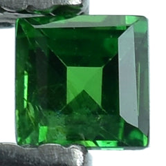 TSAVORITE (NORMAL) (AAA) STEP CUT SQUARE 2.50X2.50 MM 0.016 Cts.