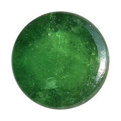 TSAVORITE PLAIN ROUND CAB (AAA/MILKY) 9.00X9.00 MM 5.13 Cts.
