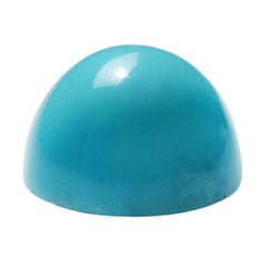 SLEEPING BEAUTY TURQUOISE ROUND CAB 7MM 1.63 Cts.