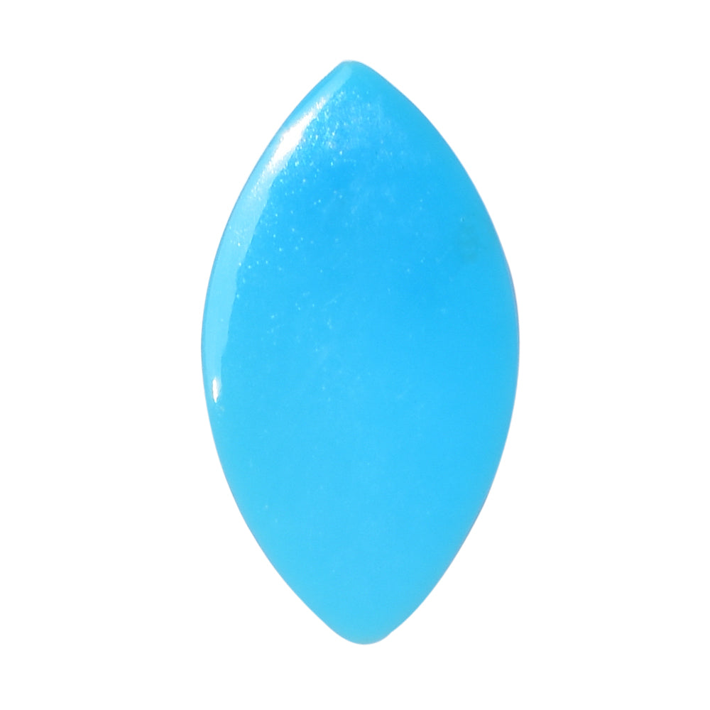 SLEEPING BEAUTY TURQUOISE MARQUISE CAB 15X8MM 3.08 Cts.