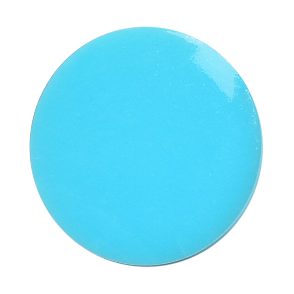 SLEEPING BEAUTY TURQUOISE ROUND CAB (HIGH DOME) 8MM 2.38 Cts.