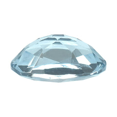 WHITE AQUAMARINE CUT OVAL (YELLOW SHADE) 7X5MM 0.63 Cts.