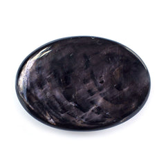 BROWN SAPPHIRE PLAIN OVAL CAB 14X10MM 6.73 Cts.
