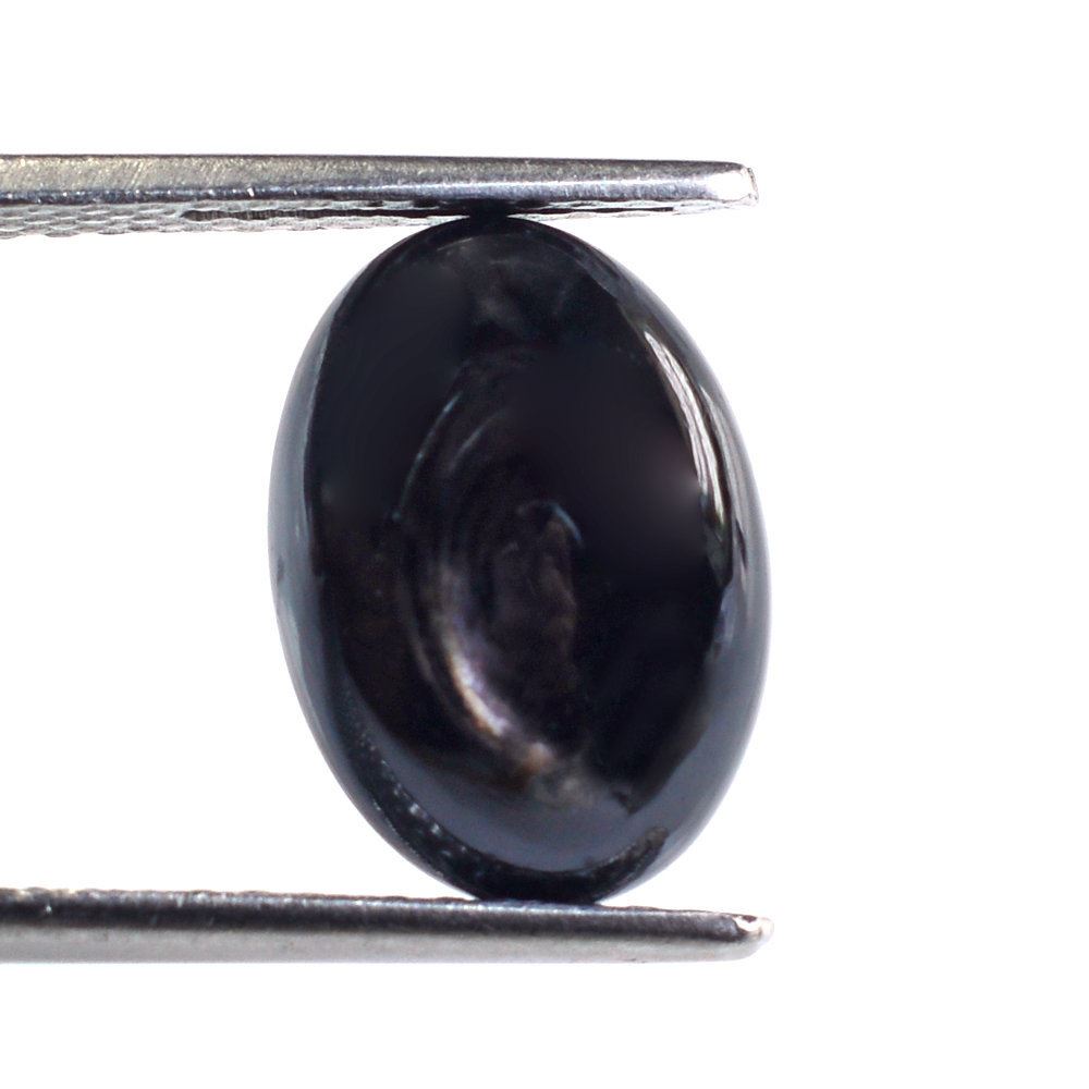 BROWN SAPPHIRE PLAIN OVAL CAB 14X10MM 6.73 Cts.