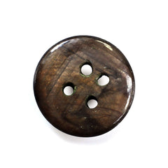 BROWN SAPPHIRE SHIRT BUTTON (DES#58) 10MM 3.70 Cts.