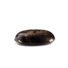 BROWN SAPPHIRE SHIRT BUTTON (DES#58) 11MM 4.06 Cts.