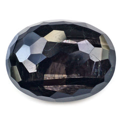 BROWN SAPPHIRE BOTH SIDE FOOTBALL CUT OVAL 24X18MM 33.96 Cts.