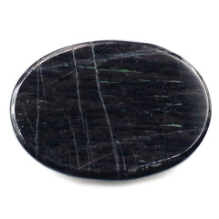 BROWN SAPPHIRE CHECKER CUT OVAL CAB 16X12MM 7.83 Cts.