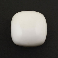WHITE AGATE CUSHION CAB  14MM 11.96 Cts.