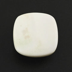 WHITE AGATE CUSHION CAB  14MM 11.96 Cts.