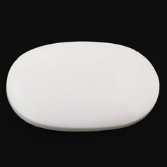 WHITE AGATE OVAL CAB 24X14MM 13.45 Cts.