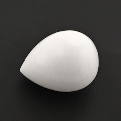 WHITE AGATE PLAIN DROP 18X14MM 21.05 Cts.