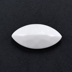 WHITE AGATE CUT MARQUISE 16X8MM 3.25 Cts.