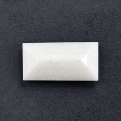 WHITE AGATE CUT BAGUETTE 12X6MM 2.37 Cts.