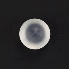 WHITE MILKY QUARTZ IRREGULAR CUT SPECIAL ROUND 11.70MM 6.50 Cts.
