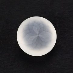 WHITE MILKY QUARTZ IRREGULAR CUT SPECIAL ROUND 11.70MM  6.26 Cts.