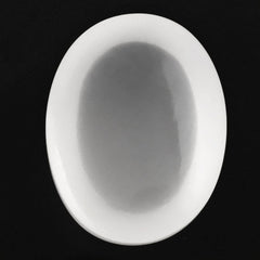 WHITE MILKY QUARTZ LENTIL OVAL CAB 17X13MM 13.40 Cts.
